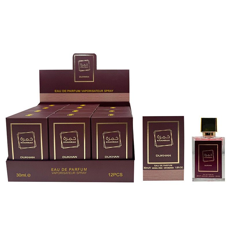 Khamrah Dukhan par Lattafa (30ml) : L'Énigme d'un Sillage Fumé et Oriental
