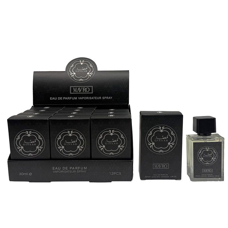 Mavro par Gissah (30ml) : L'Éclat du Noir et le Prestige d'un Sillage Intense