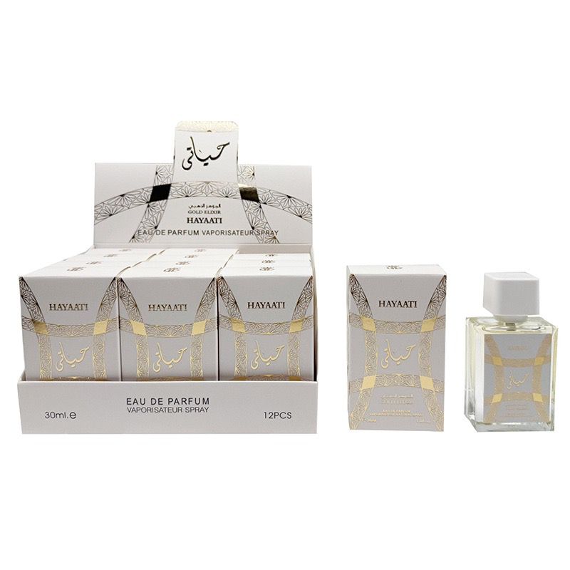 Hayaati Gold Elixir (30ml) : L’Essence Captivante d’un Luxe Solaire et Ambré